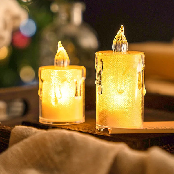 TABLE DECOR FLAMELESS CANDLES