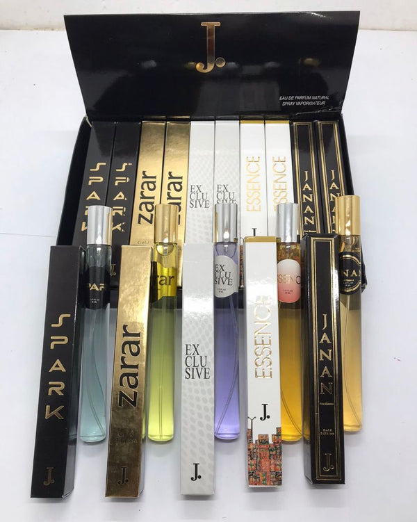 Pack Of 5 J. Perfume Pen Pocket Tester 35 ML