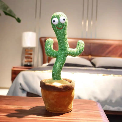 CUTE DANCING AND TALKING CACTUS TOY FOR KIDS